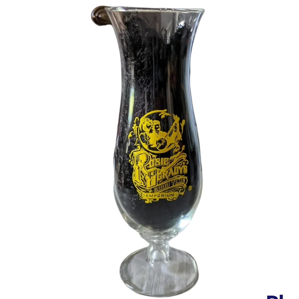 Vintage Rosie O'Grady's Good Time Emporium Hurricane Glass